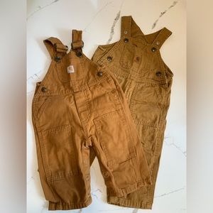 Carhartt overall bibs- size 3-6 month AVAILABLE ONLY